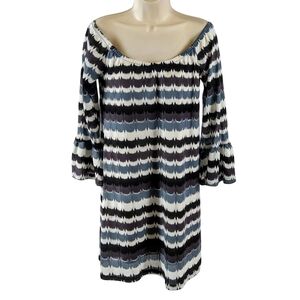 Va Va by Joy Han over the shoulder knit dress